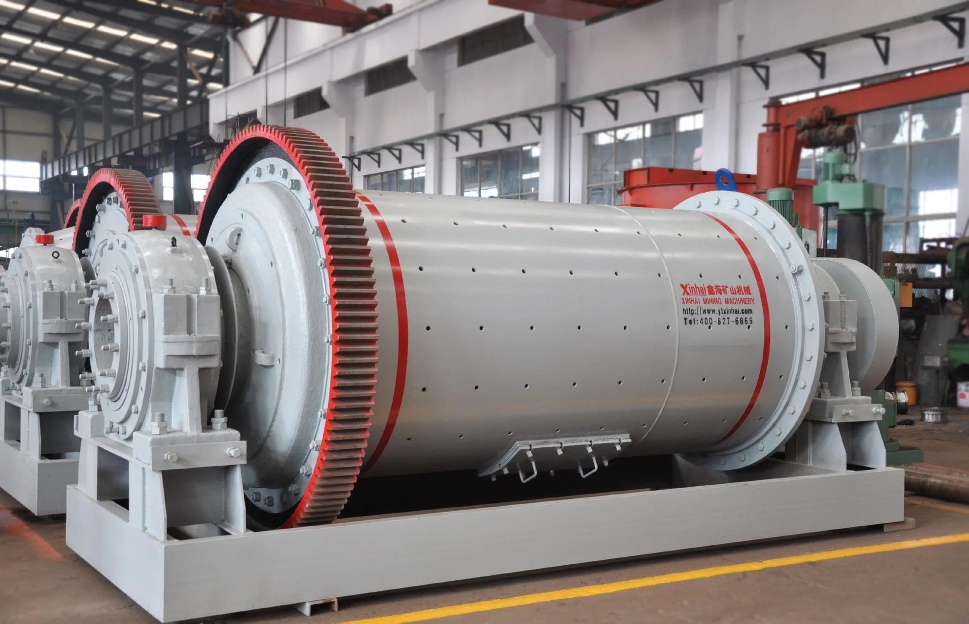 Ball mill for gold milling