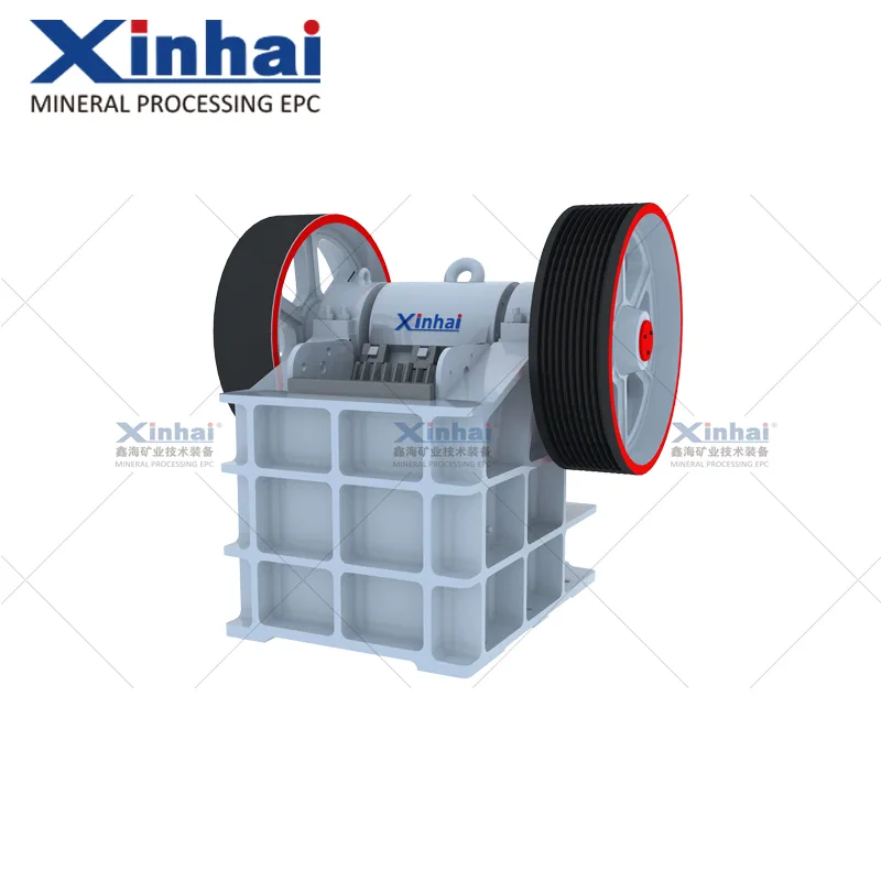 Jaw crusher in gold processing plant