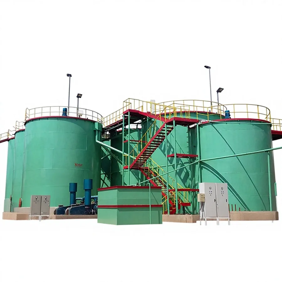 Leaching tank for gold processing